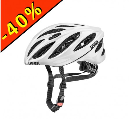 CASQUE UVEX BOSS RACE blanc