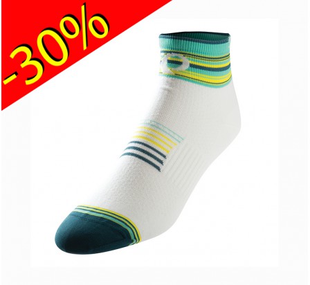 PEARL IZUMI chaussettes de cyclisme élite femme été blanc/vert