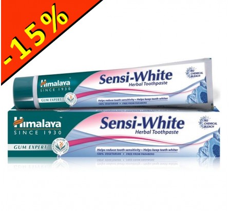 HIMALAYA SENSI-WHITE dentifrice 75ml