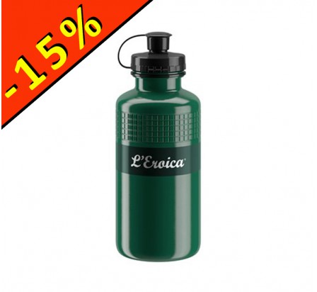 Bidon ELITE VINTAGE EROICA vert 500ml