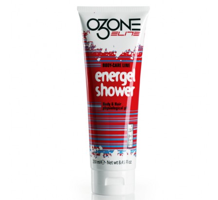 OZONE ELITE gel douche sport energel shower 250ml savon et shampooing