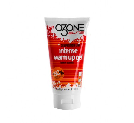 OZONE ELITE gel chauffant intense warm up gel 150ml avant l'effort
