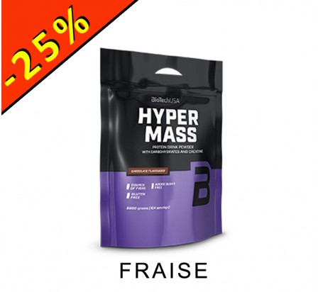 BIOTECHUSA HYPER MASS  fraise 1000gr