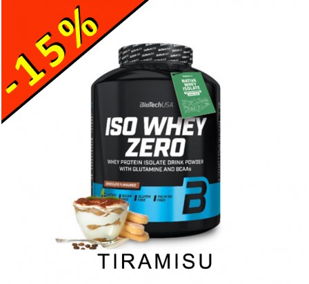 BIOTECHUSA ISO WHEY ZERO tiramisu 2270gr