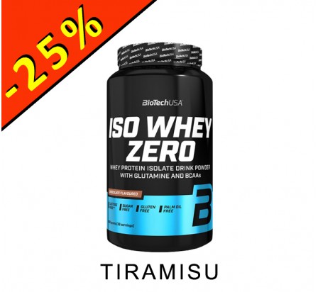 BIOTECHUSA ISO WHEY ZERO tiramisu 908gr