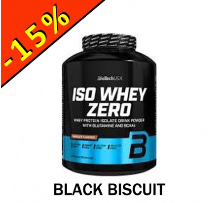 BIOTECHUSA ISO WHEY ZERO black biscuit 2270gr