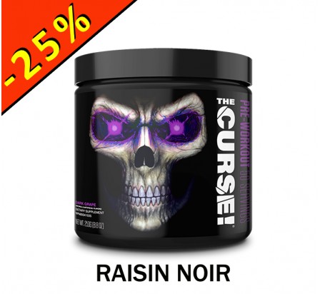 JNX SPORTS THE CURSE 250gr raisin noir