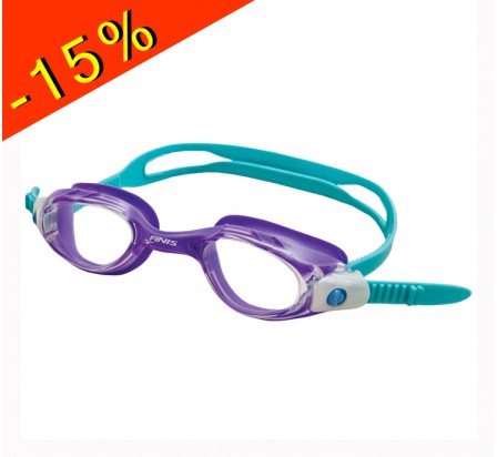 lunettes de natation finis zone violet/violet pour petit visage de 8 ans à adulte