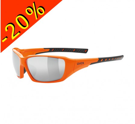 UVEX SPORTSTYLE 219 lunettes VTT orange écran litemirror 