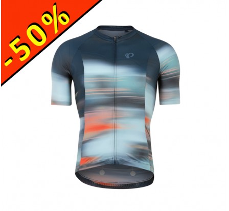 PEARL IZUMI maillot cyclisme INTERVAL JERSEY HOMME navy cirrus