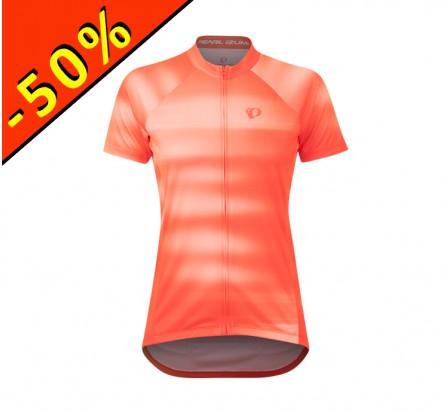 PEARL IZUMI maillot cyclisme CLASSIC JERSEY FEMME red/white cirrus