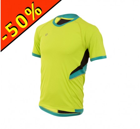 PEARL IZUMI MAILLOT PURSUIT RUNNING jaune fluo