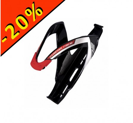 ELITE PORTE BIDON CUSTOM RACE noir/rouge