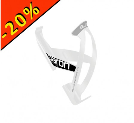 ELITE PORTE BIDON PARON RACE composite blanc/noir 