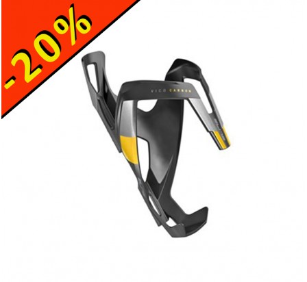 ELITE PORTE BIDON VICO CARBONE noir-jaune-mat