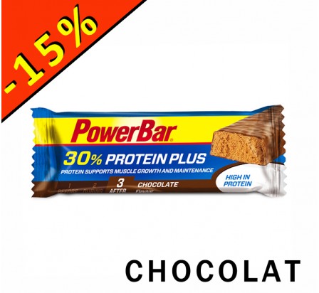 POWERBAR 30% PROTEIN PLUS chocolat 55gr