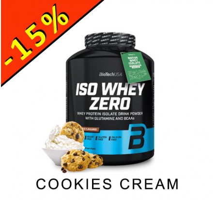 BIOTECHUSA ISO WHEY ZERO cookies cream 2270gr