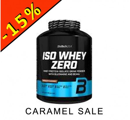 BIOTECHUSA ISO WHEY ZERO caramel salé 2270gr