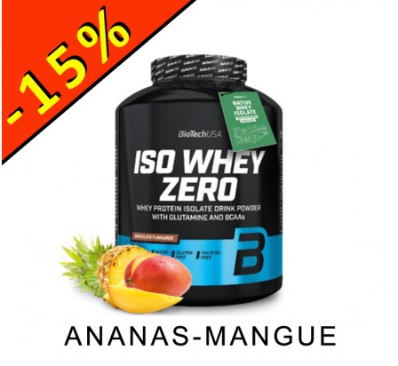 BIOTECHUSA ISO WHEY ZERO ananas-mangue 2270gr