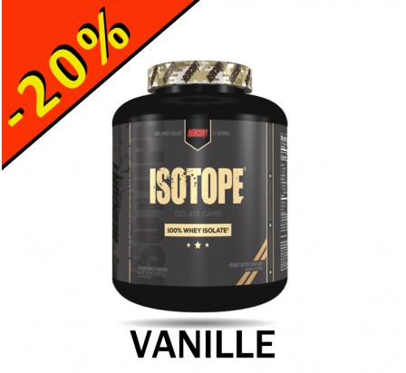 REDCON1 ISOTOPE 100% WHEY ISOLATE vanille 933gr
