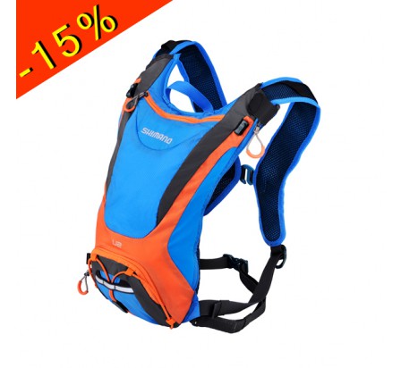 SHIMANO UNZEN 2 sac hydratation 2L bleu/orange