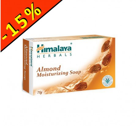 HIMALAYA SAVON HYDRATANT à l'amande 75gr