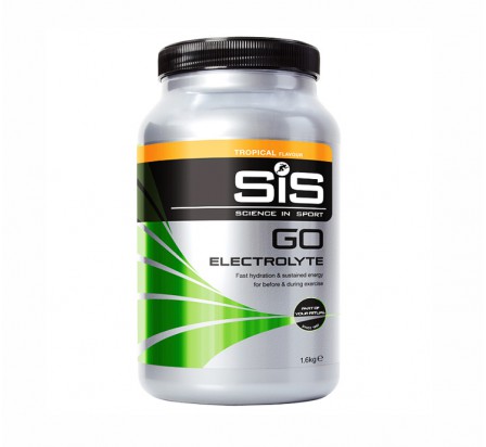 SIS go électrolytes tropical pot 1.6kg science in sport