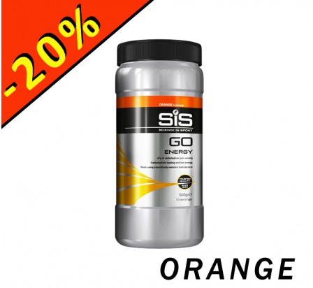 SIS GO ENERGY SCIENCE IN SPORT orange 500gr