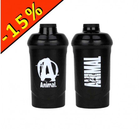 ANIMAL SHAKER 600ml noir