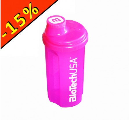 BIOTECHUSA shaker rose fluo 500ml