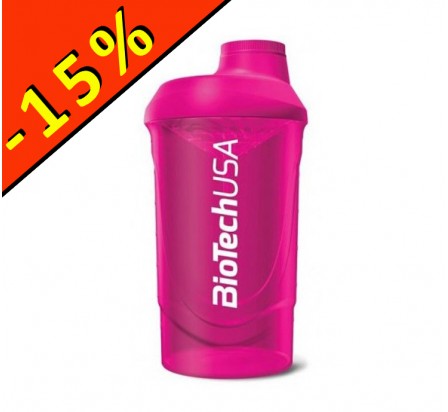 BIOTECHUSA SHAKER WAVE rose 600ml