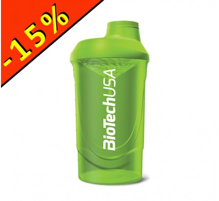 BIOTECHUSA SHAKER WAVE vert 600ml