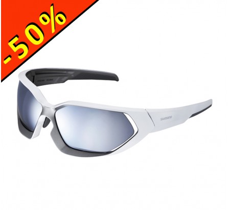 SHIMANO S51X lunettes vtt blanc-gris écrans interchangeables