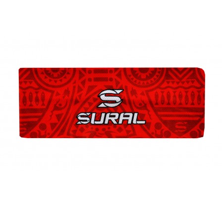 SURAL HEADBAND bandeau élastique coolmax running rouge