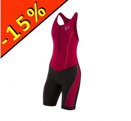 PEARL IZUMI TRIFONCTION SELECT PURSUIT femme noir-rouge