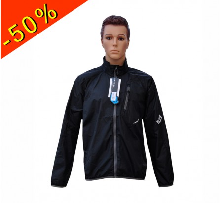 ROYAL HEXTECH veste coupe vent imperméable cyclisme noir