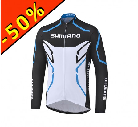 SHIMANO THERMAL PRINT veste homme mi-saison blanc/noir