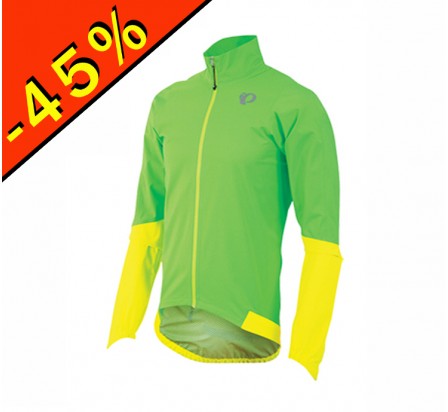 PEARL IZUMI ELITE WXB veste imperméable cyclisme homme vert/jaune 