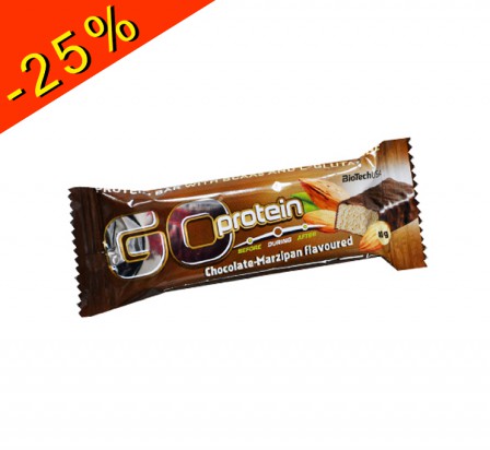 BIOTECHUSA GO PROTEIN barre hyper protéinée chocolat 40gr