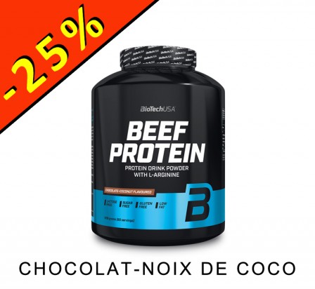 BIOTECHUSA BEEF PROTEIN chocolat-coco 1816gr