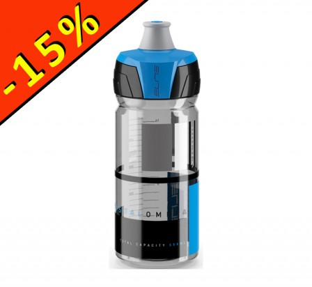 Bidon ELITE CRYSTAL OMBRA bleu 550ml