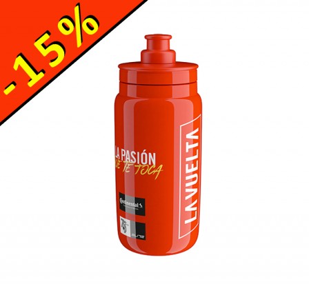 ELITE FLY VUELTA CONTINENTAL ROUGE 2021 bidon 550ml