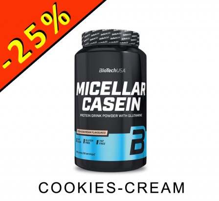 BIOTECHUSA MICELLAR CASEIN cookies cream 908gr