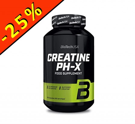 BIOTECHUSA CREATINE PH-X 210 gélules