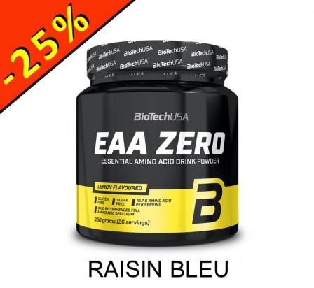 BIOTECHUSA EAA ZERO raisin bleu 350gr