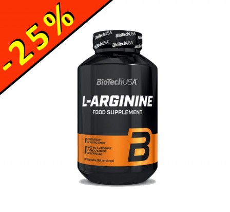 BIOTECHUSA L-ARGININE 90 gélules