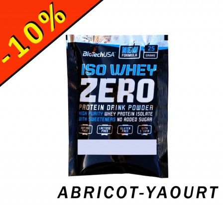 BIOTECHUSA ISO WHEY ZERO yaourt-abricot 25gr