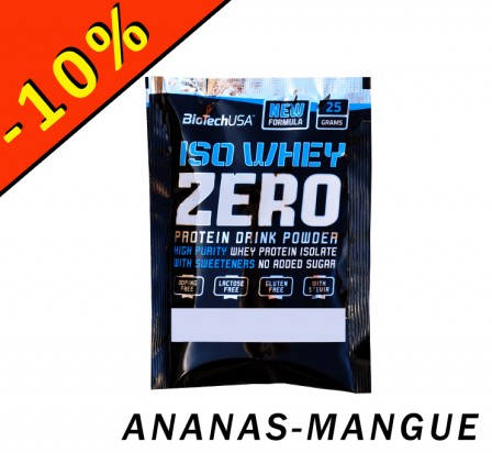 BIOTECHUSA ISO WHEY ZERO ananas-mangue 25gr