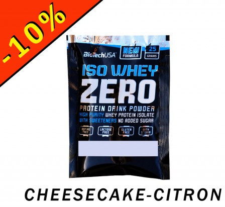 BIOTECHUSA ISO WHEY ZERO lemon-cheesecake 25gr