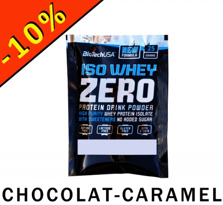 BIOTECHUSA ISO WHEY ZERO chocolat-caramel 25gr